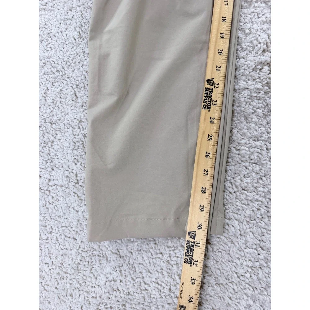 North Face Performance Pants Mens 38x32 Tan Khaki UPF 40 Hiking Stretch Active
